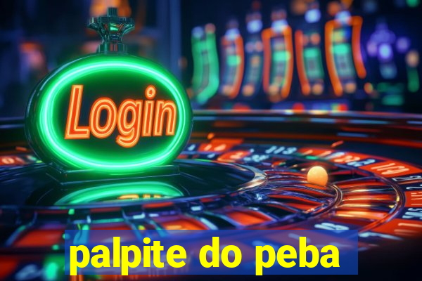 palpite do peba